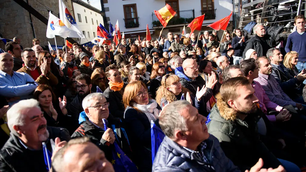 Visita de Albert Rivera a Alsasua. MIGUEL OSÉS