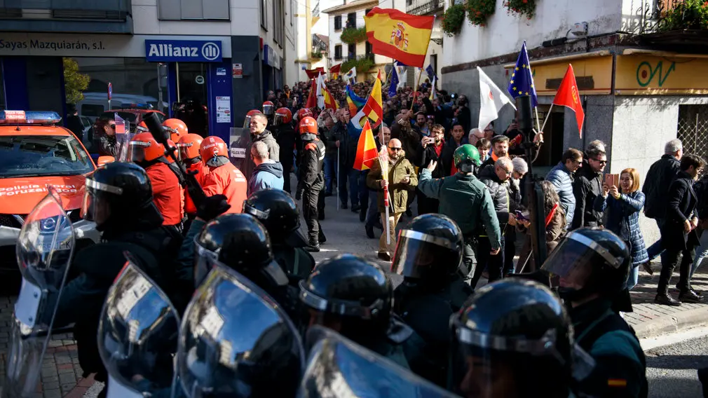 Visita de Albert Rivera a Alsasua. MIGUEL OSÉS_42