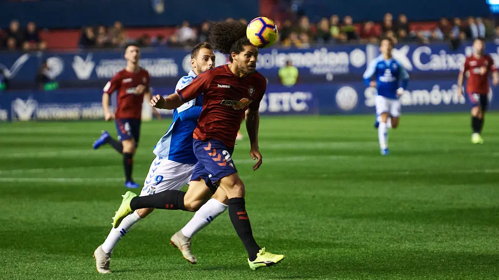 Partido correspondiente a la jornada 14 entre Osasuna y Tenerife. MIGUEL OSÉS 2