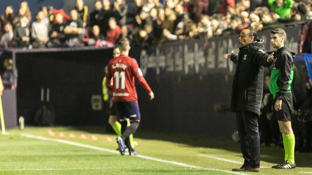 Partido de la Liga 123 entre Osasuna y Tenerife disputado en El Sadar (46). IÑIGO ALZUGARAY