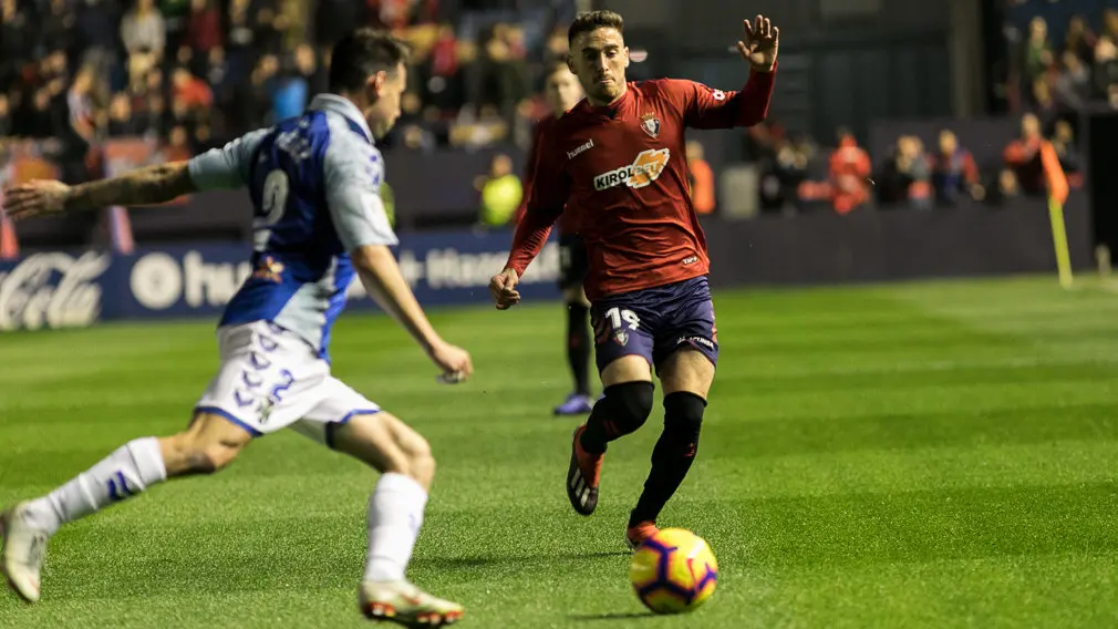 Partido de la Liga 123 entre Osasuna y Tenerife disputado en El Sadar (48). IÑIGO ALZUGARAY