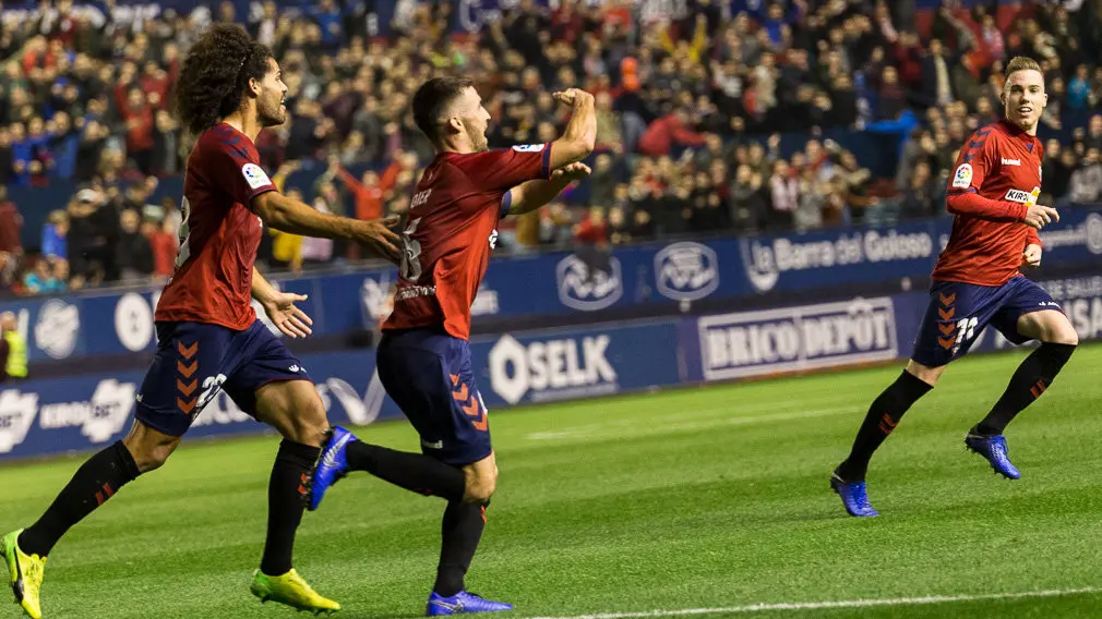 Partido de la Liga 123 entre Osasuna y Tenerife disputado en El Sadar (66). IÑIGO ALZUGARAY