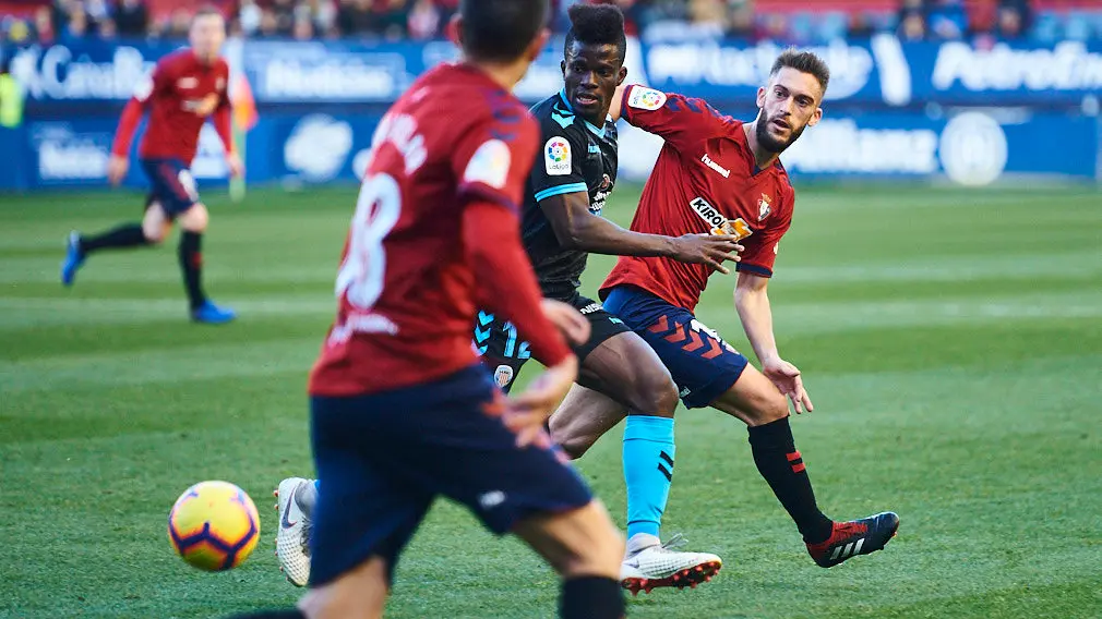 Partido entre Osasuna y Lugo correspondiente a la decimosexta jornada de liga. MIGUEL OSÉS 8