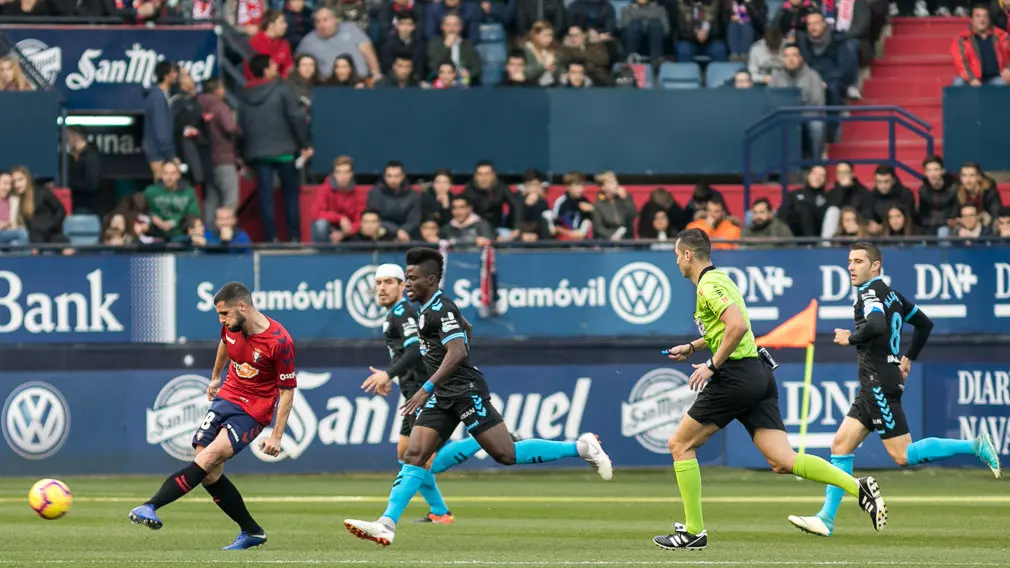 Partido de Liga 123 entre Osasuna y Lugo disputado en El Sadar (04). IÑIGO ALZUGARAY