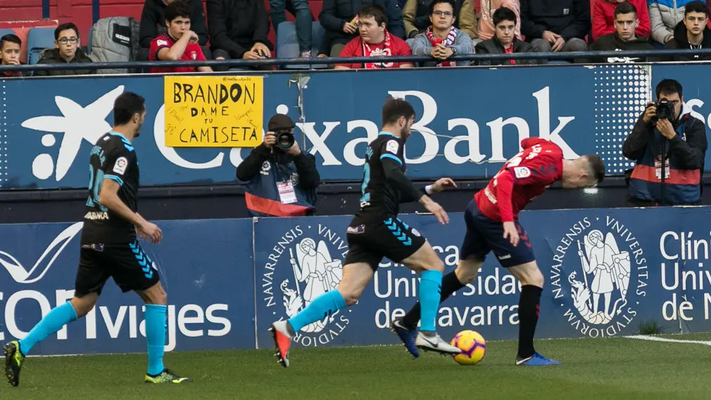 Partido de Liga 123 entre Osasuna y Lugo disputado en El Sadar (05). IÑIGO ALZUGARAY