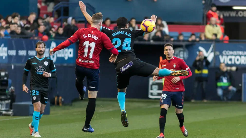 Partido de Liga 123 entre Osasuna y Lugo disputado en El Sadar (08). IÑIGO ALZUGARAY