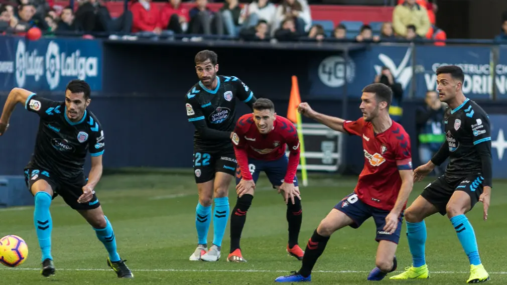 Partido de Liga 123 entre Osasuna y Lugo disputado en El Sadar (09). IÑIGO ALZUGARAY