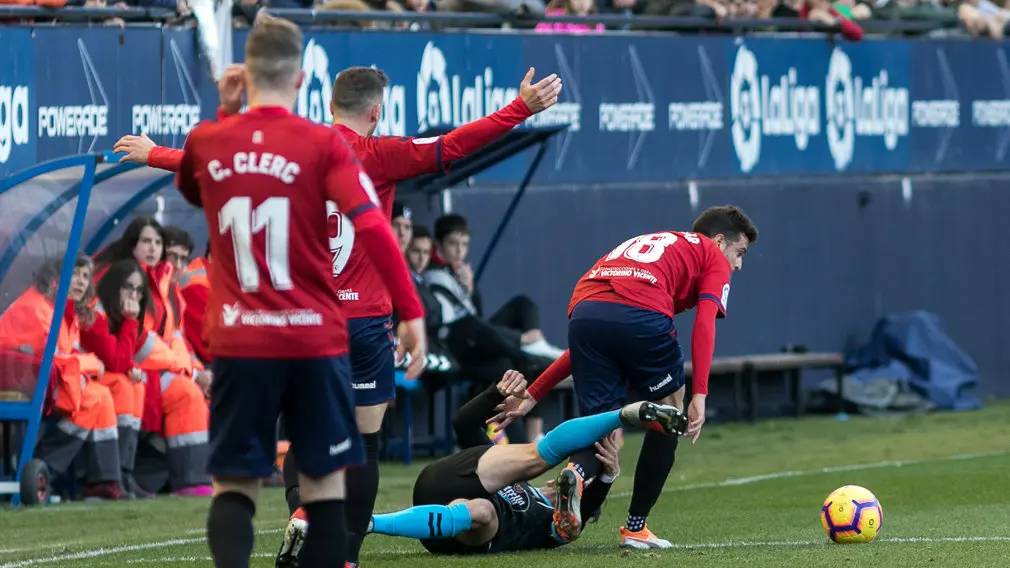 Partido de Liga 123 entre Osasuna y Lugo disputado en El Sadar (10). IÑIGO ALZUGARAY