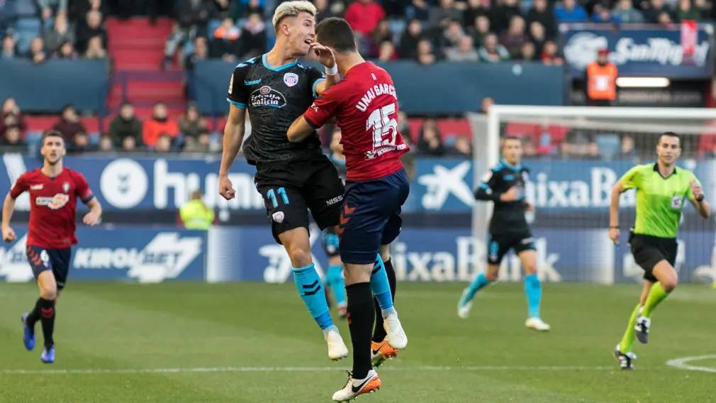 Partido de Liga 123 entre Osasuna y Lugo disputado en El Sadar (13). IÑIGO ALZUGARAY
