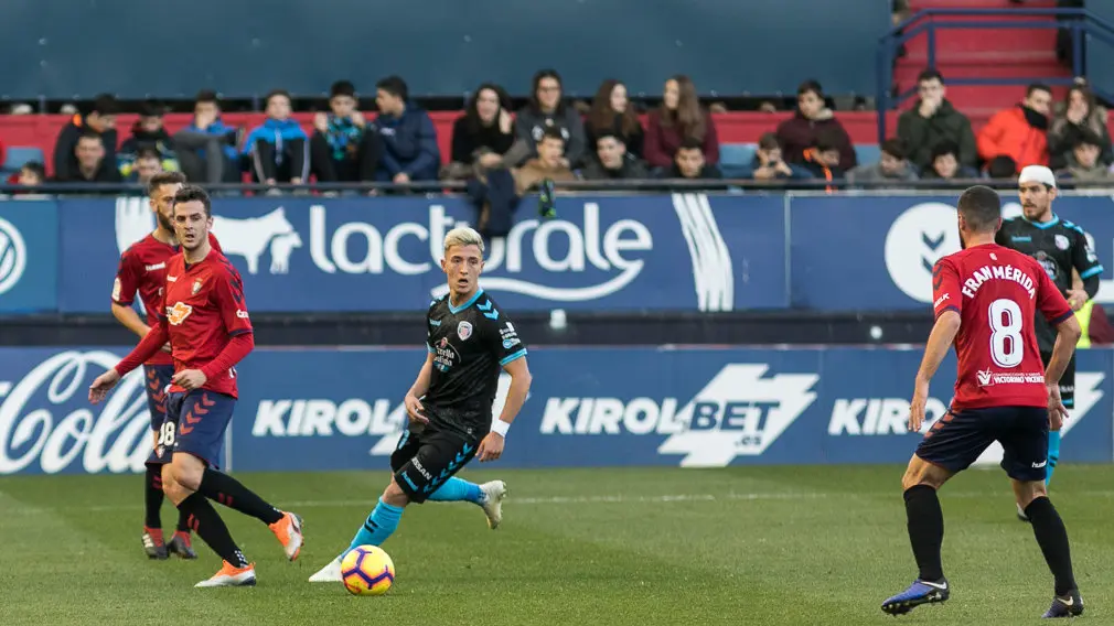 Partido de Liga 123 entre Osasuna y Lugo disputado en El Sadar (14). IÑIGO ALZUGARAY