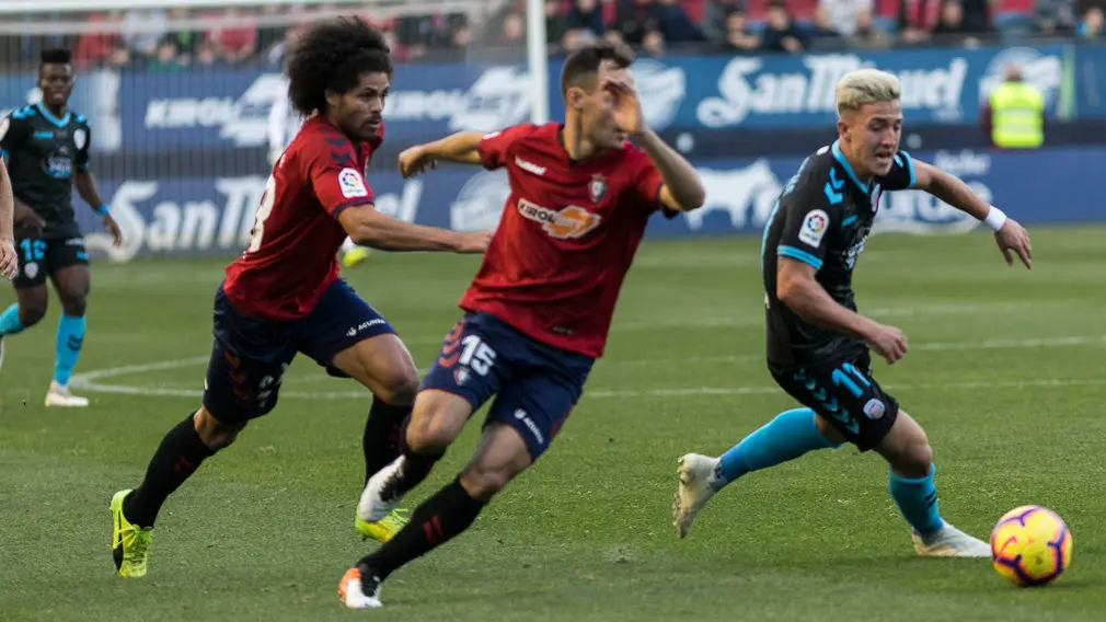 Partido de Liga 123 entre Osasuna y Lugo disputado en El Sadar (17). IÑIGO ALZUGARAY