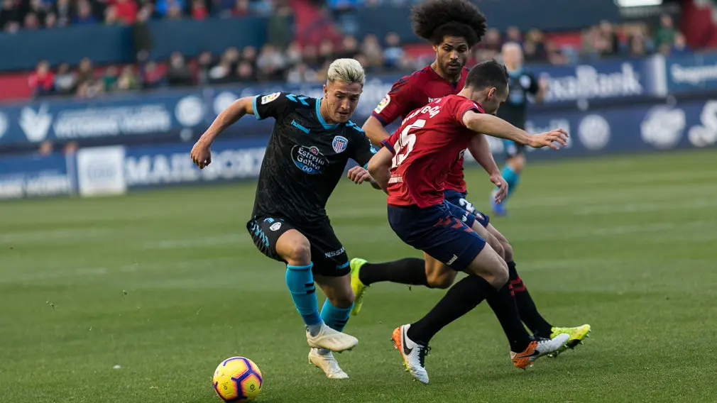 Partido de Liga 123 entre Osasuna y Lugo disputado en El Sadar (18). IÑIGO ALZUGARAY
