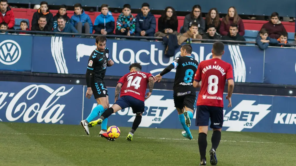 Partido de Liga 123 entre Osasuna y Lugo disputado en El Sadar (21). IÑIGO ALZUGARAY