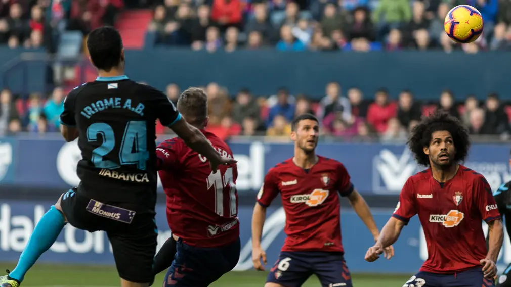 Partido de Liga 123 entre Osasuna y Lugo disputado en El Sadar (22). IÑIGO ALZUGARAY