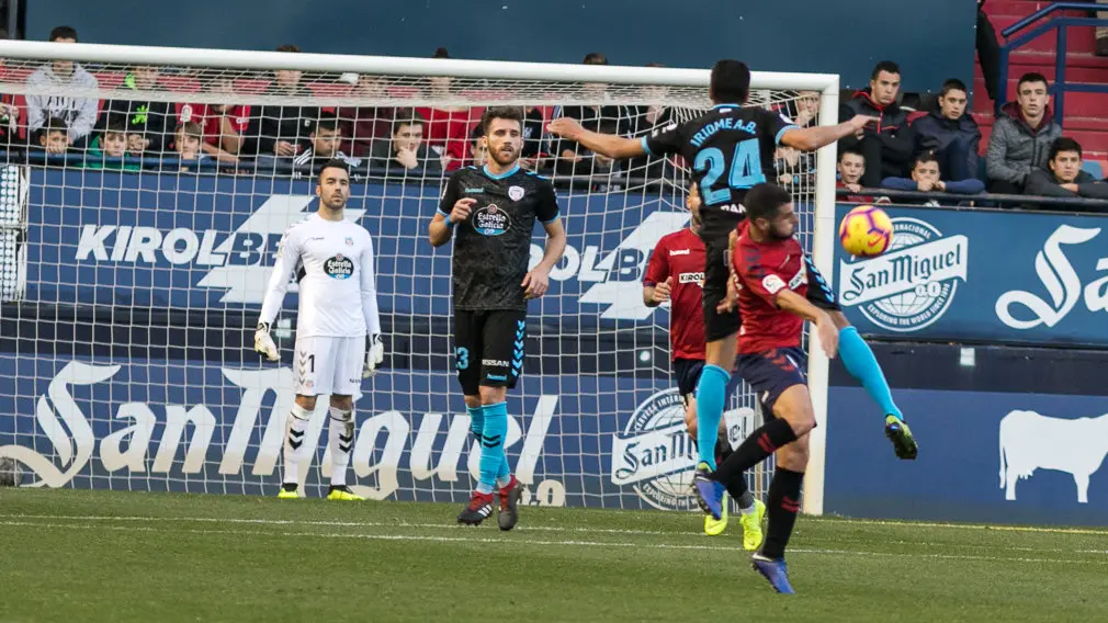 Partido de Liga 123 entre Osasuna y Lugo disputado en El Sadar (23). IÑIGO ALZUGARAY