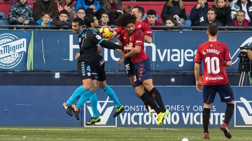Partido de Liga 123 entre Osasuna y Lugo disputado en El Sadar (24). IÑIGO ALZUGARAY
