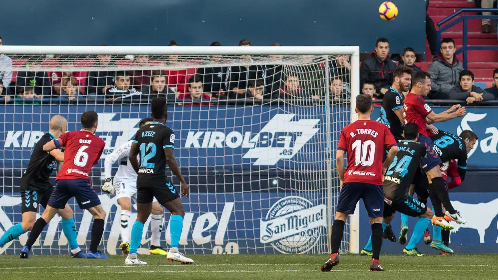 Partido de Liga 123 entre Osasuna y Lugo disputado en El Sadar (25). IÑIGO ALZUGARAY