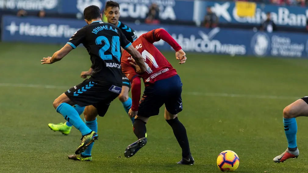 Partido de Liga 123 entre Osasuna y Lugo disputado en El Sadar (26). IÑIGO ALZUGARAY