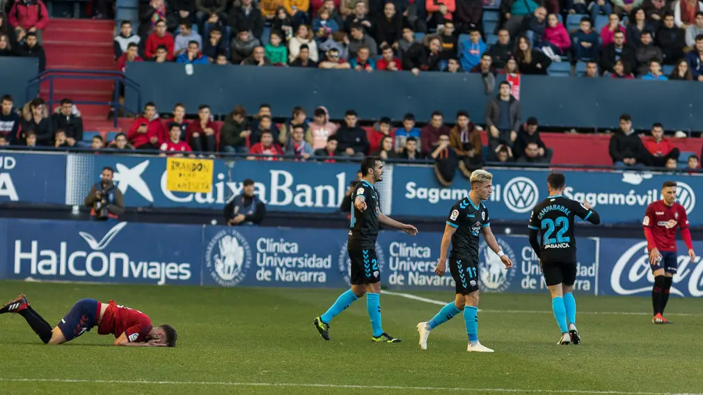 Partido de Liga 123 entre Osasuna y Lugo disputado en El Sadar (28). IÑIGO ALZUGARAY