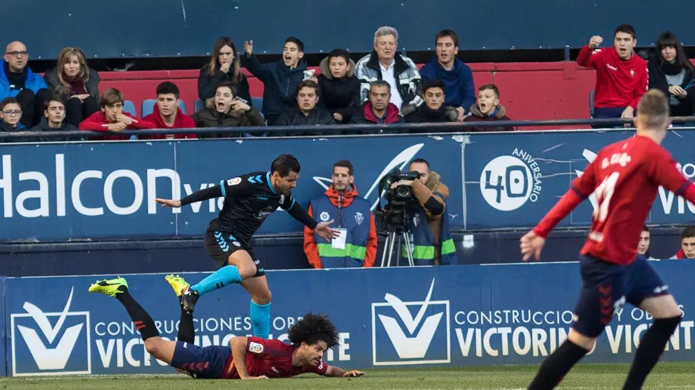 Partido de Liga 123 entre Osasuna y Lugo disputado en El Sadar (29). IÑIGO ALZUGARAY