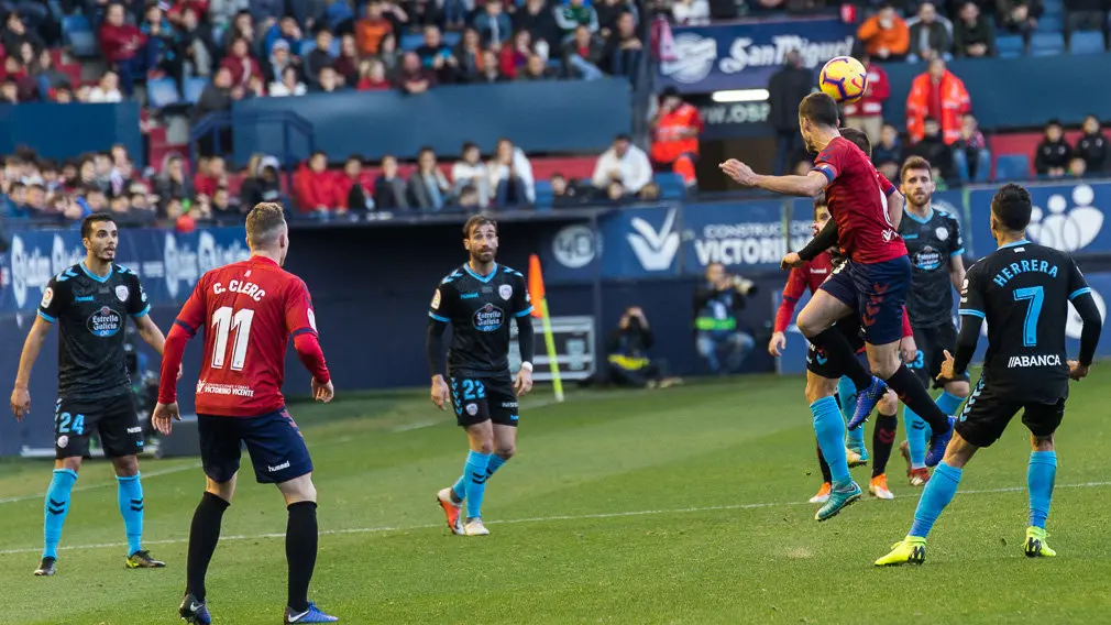 Partido de Liga 123 entre Osasuna y Lugo disputado en El Sadar (36). IÑIGO ALZUGARAY