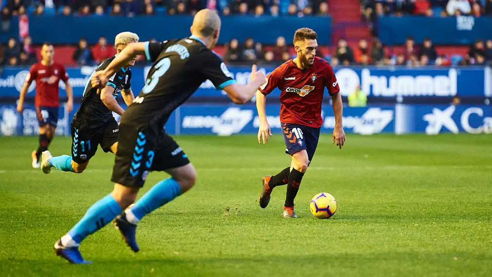 Partido entre Osasuna y Lugo correspondiente a la decimosexta jornada de liga. MIGUEL OSÉS 4