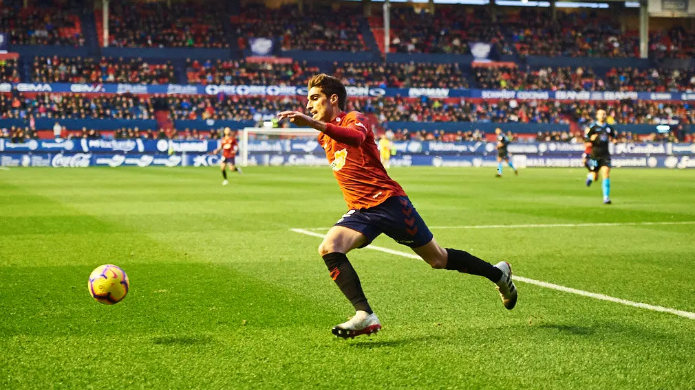 Partido entre Osasuna y Lugo correspondiente a la decimosexta jornada de liga. MIGUEL OSÉS 10