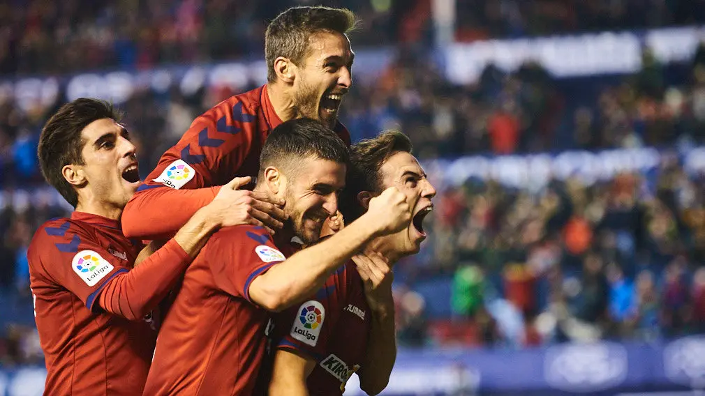 Partido entre Osasuna y Lugo correspondiente a la decimosexta jornada de liga. MIGUEL OSÉS 16