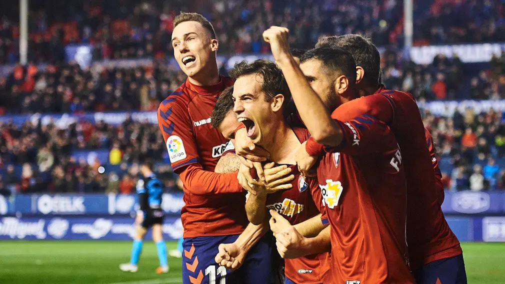 Partido entre Osasuna y Lugo correspondiente a la decimosexta jornada de liga. MIGUEL OSÉS 18