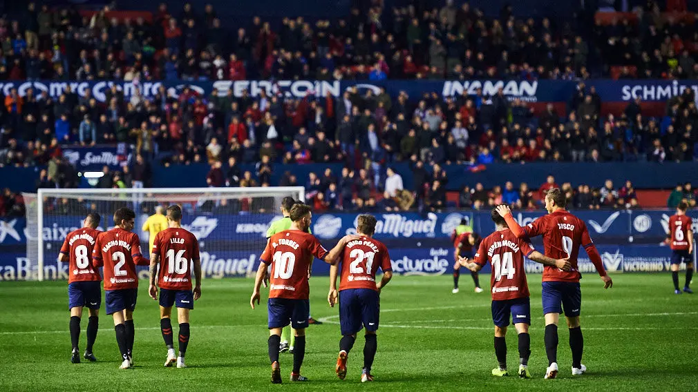 Partido entre Osasuna y Lugo correspondiente a la decimosexta jornada de liga. MIGUEL OSÉS 20