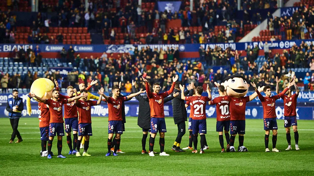 Partido entre Osasuna y Lugo correspondiente a la decimosexta jornada de liga. MIGUEL OSÉS 21