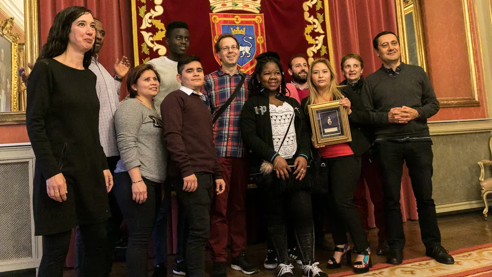 El Servicio Socioeducativo Intercultural (SEI) recibe el XVII Haba de Oro concedido por la Asociación Cabalgata Reyes de Pamplona (11). IÑIGO ALZUGARAY