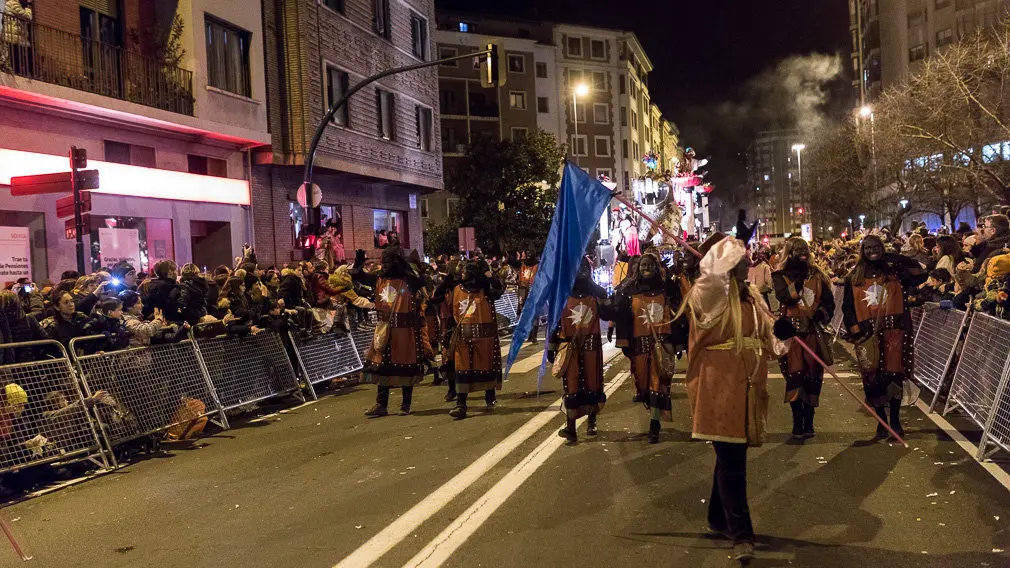 Cabalgata de los Reyes Magos en Pamplona (13). IÑIGO ALZUGARAY
