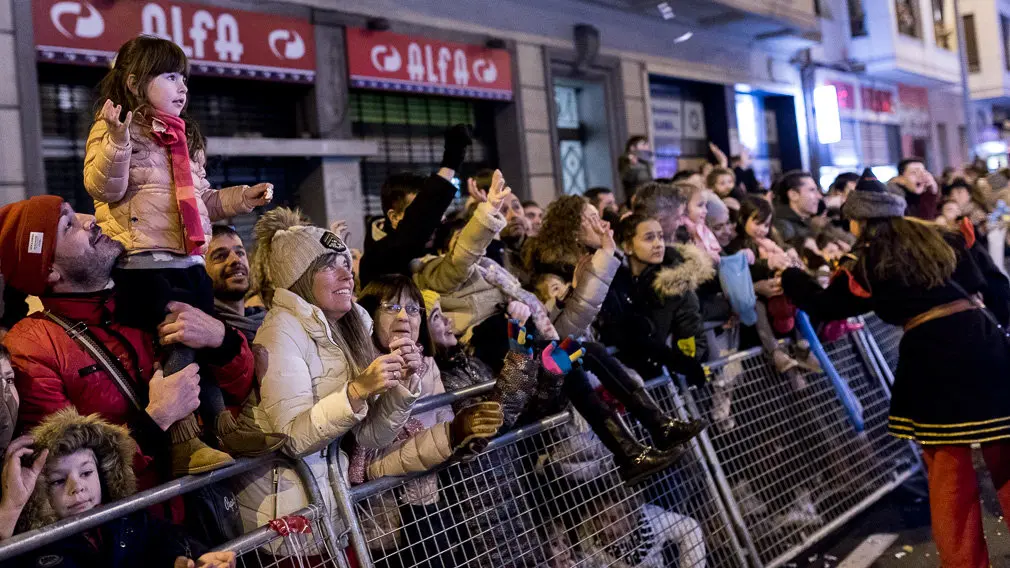 Cabalgata de los Reyes Magos en Pamplona (15). IÑIGO ALZUGARAY