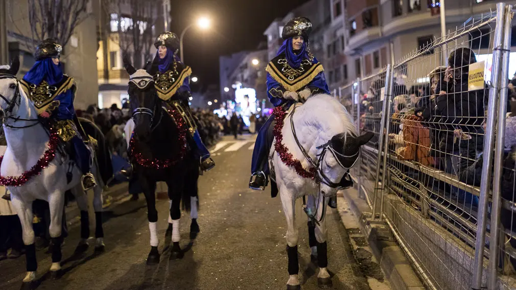 Cabalgata de los Reyes Magos en Pamplona (24). IÑIGO ALZUGARAY