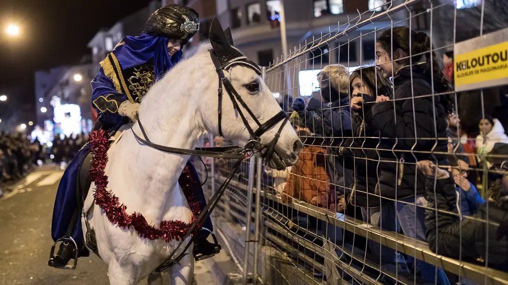 Cabalgata de los Reyes Magos en Pamplona (25). IÑIGO ALZUGARAY