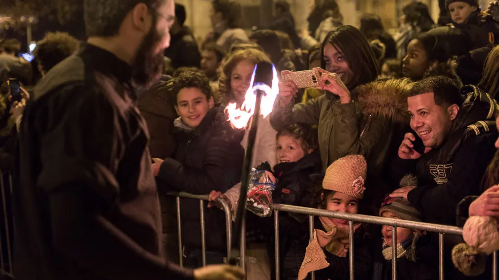 Cabalgata de los Reyes Magos en Pamplona (37). IÑIGO ALZUGARAY
