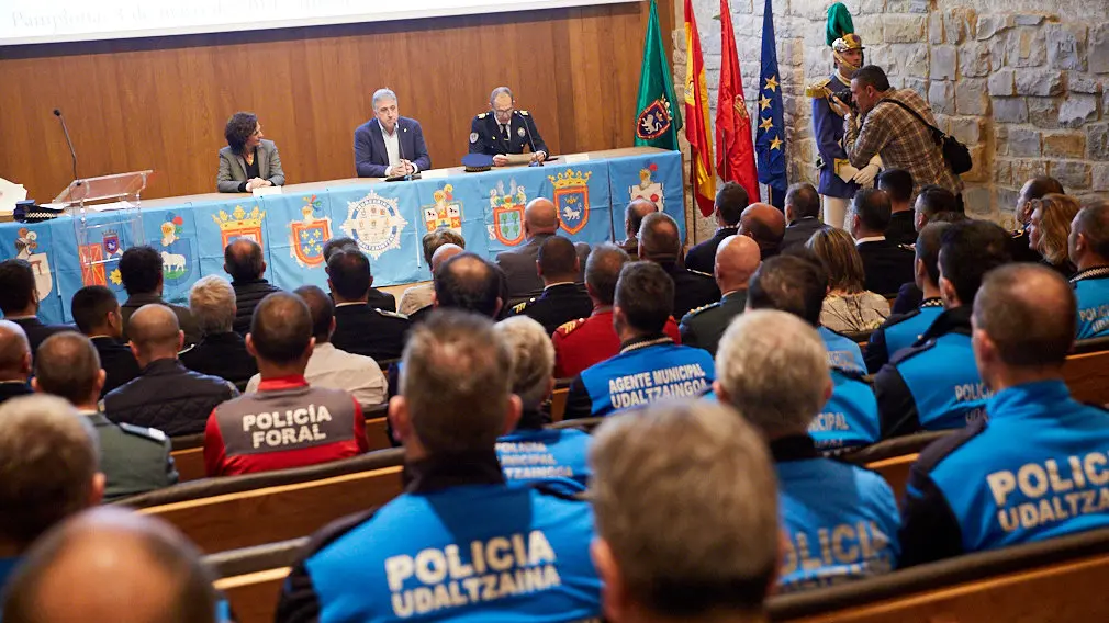 Acto conmemorativo del Día de las Policías Municipales de la Comarca de Pamplona (07). IÑIGO ALZUGARAY