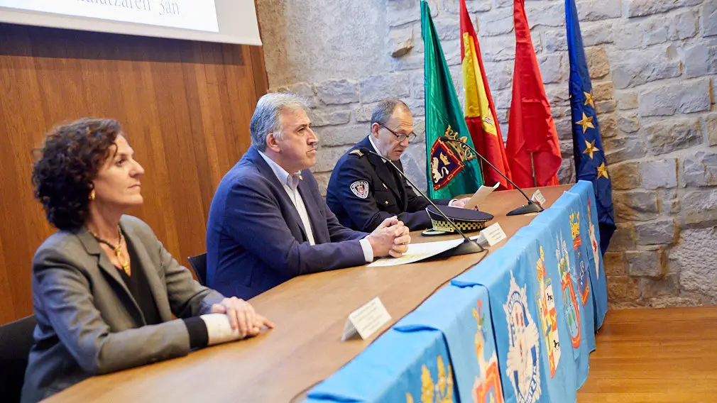 Acto conmemorativo del Día de las Policías Municipales de la Comarca de Pamplona (11). IÑIGO ALZUGARAY
