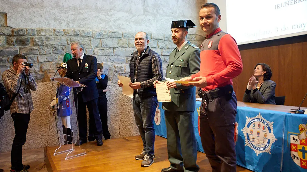 Acto conmemorativo del Día de las Policías Municipales de la Comarca de Pamplona (16). IÑIGO ALZUGARAY