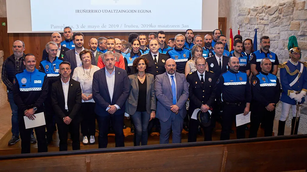 Acto conmemorativo del Día de las Policías Municipales de la Comarca de Pamplona (29). IÑIGO ALZUGARAY
