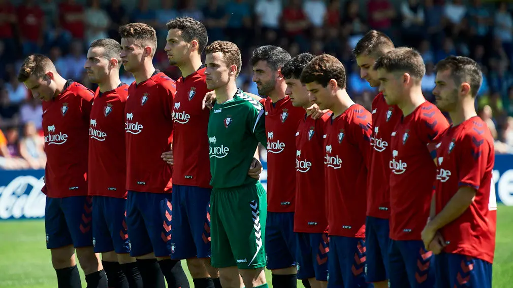 Partido por el ascenso a Segunda B entre Osasuna B - C..diz B. MIGUEL OS..S