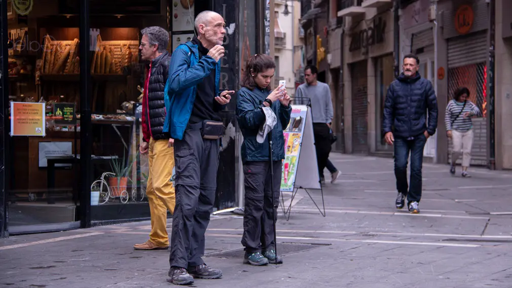 Turistas Pamplona . NOEMÍ VERA