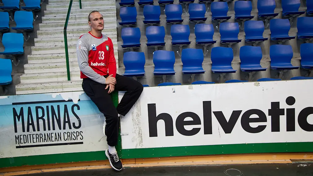 Presentación de las nuevas equipaciones de Helvetia Anaitasuna para la temporada 2019/20. IÑIGO ALZUGARAY