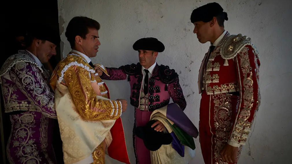 Corrida de toros en Corella con las ganaderías de Victorino Martín y Los Maños, para los diestros Morenito de Aranda, Rubén Pinar y Joaquín Galdós. MIGUEL OSÉS