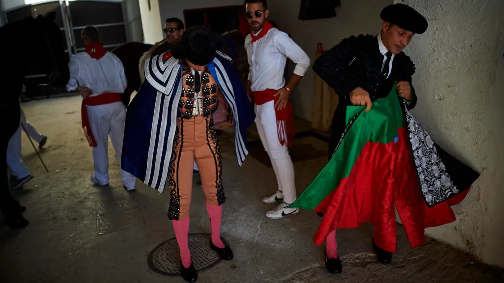 Corrida de toros en Corella con las ganaderías de Victorino Martín y Los Maños, para los diestros Morenito de Aranda, Rubén Pinar y Joaquín Galdós. MIGUEL OSÉS