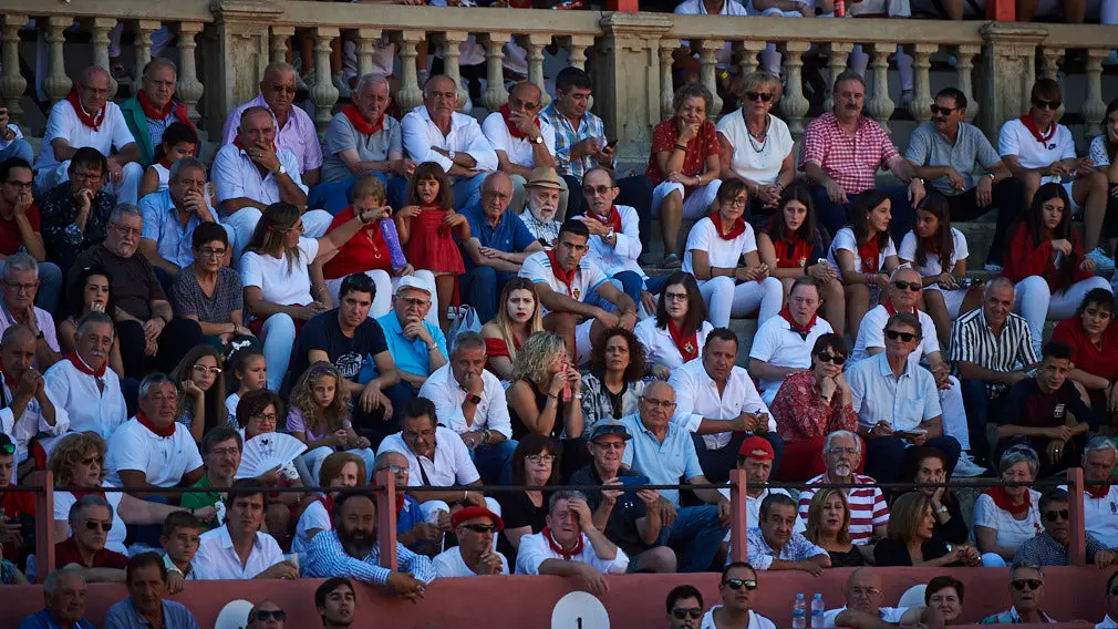 Corrida de toros en Corella con las ganaderías de Victorino Martín y Los Maños, para los diestros Morenito de Aranda, Rubén Pinar y Joaquín Galdós. MIGUEL OSÉS