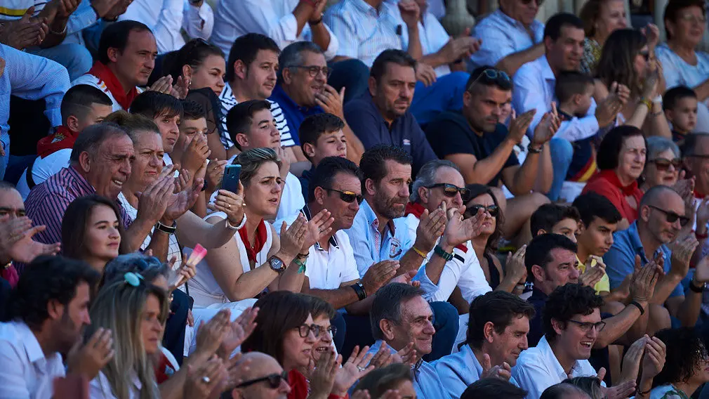 Corrida de toros en Corella con las ganaderías de Victorino Martín y Los Maños, para los diestros Morenito de Aranda, Rubén Pinar y Joaquín Galdós. MIGUEL OSÉS
