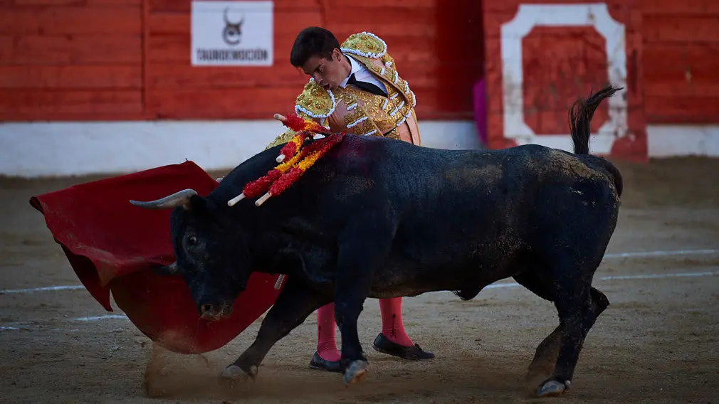 Corrida de toros en Corella con las ganaderías de Victorino Martín y Los Maños, para los diestros Morenito de Aranda, Rubén Pinar y Joaquín Galdós. MIGUEL OSÉS