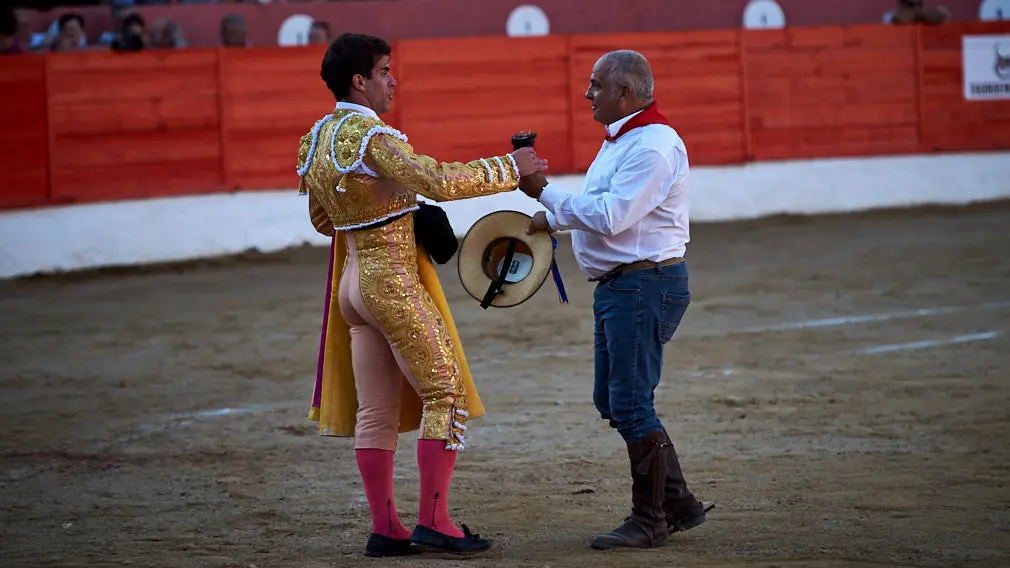 Corrida de toros en Corella con las ganaderías de Victorino Martín y Los Maños, para los diestros Morenito de Aranda, Rubén Pinar y Joaquín Galdós. MIGUEL OSÉS